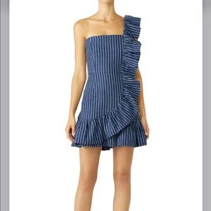 Alexis Blue Striped Konner Dress